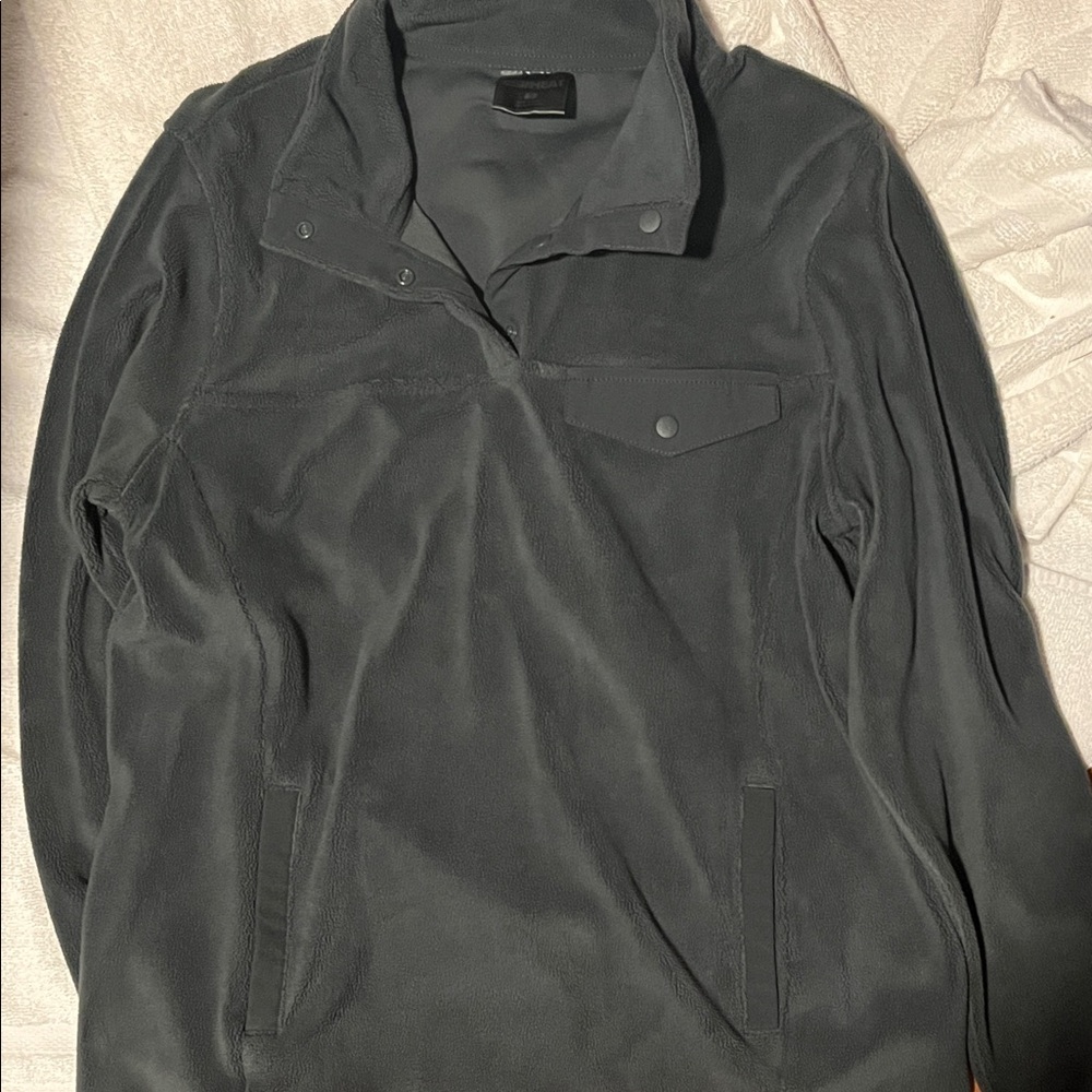 32 Degrees Charcoal Fleece Pullover